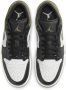Jordan 1 Low Heren Schoenen Zwart Maat: 40.5 Leer Foot Locker - Thumbnail 6
