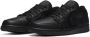 Jordan AIR 1 Low Heren Sneakers Sportschoenen Schoenen Zwart 553558 - Thumbnail 4