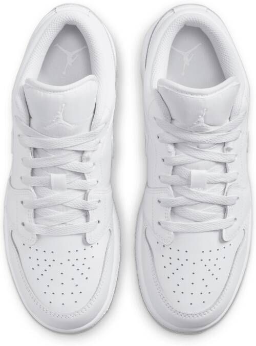 Jordan Air 1 Low (gs) Basketball Schoenen white white white maat: 36.5 beschikbare maaten:36.5 37.5 38.5 40 - Foto 6