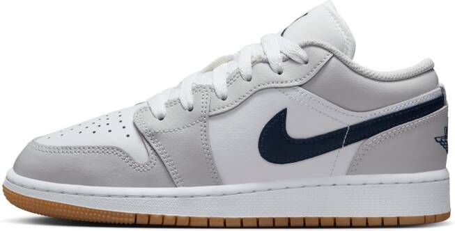 Jordan Aj1 Low Unisex Schoenen Wit Maat: 35.5 Leer Foot Locker
