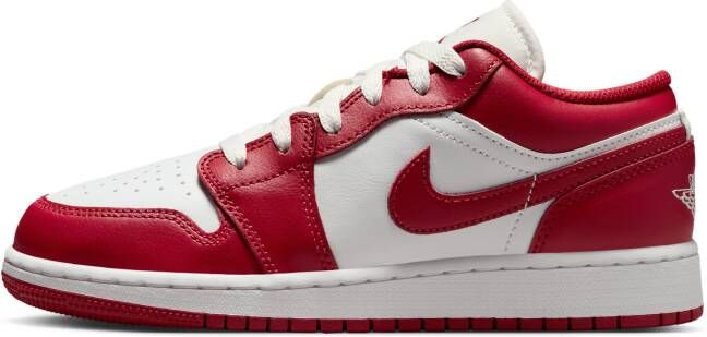 Jordan Aj1 Low Unisex Schoenen Wit Maat: 35.5 Leer Foot Locker