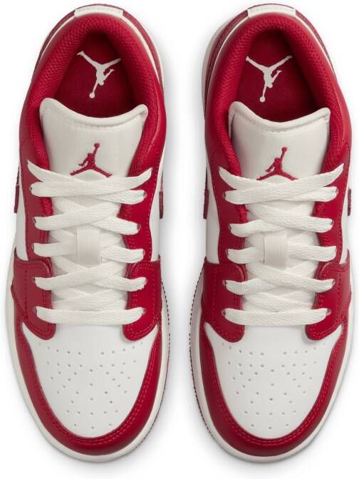 Jordan Air 1 Low Kinderschoen Wit