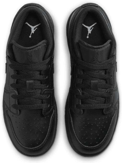 Jordan Air 1 Low (gs) Basketball Schoenen black black black maat: 39 beschikbare maaten:36.5 38.5 39 40 - Foto 4