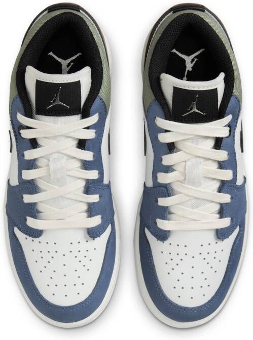 Jordan Air 1 Low kinderschoenen Wit