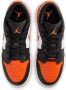 Jordan Aj1 Low Kindersneakers Zwart Leer - Thumbnail 4