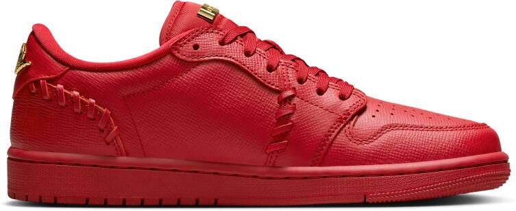 Jordan Air 1 Low Method of Make damesschoenen Rood