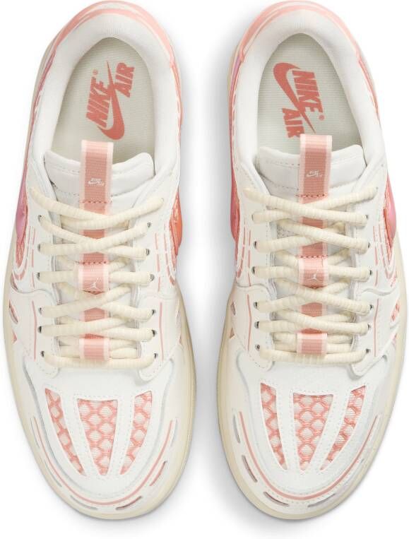 Jordan Air 1 Low Method of Make damesschoenen Wit