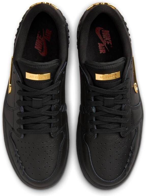 Jordan Air 1 Low Method of Make damesschoenen Zwart