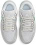 Jordan 1 Low Sneakers Dames Grijs Leer Synthetisch - Thumbnail 4