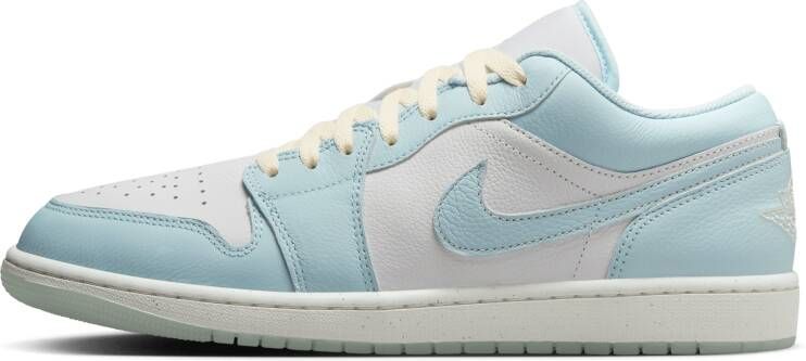 Jordan Aj1 Low Heren Schoenen Groen Maat: 42.5 Leer Foot Locker