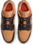Jordan 1 Low Heren Schoenen Geel Maat: 42.5 Leer Foot Locker - Thumbnail 4