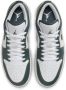 Jordan 1 Low Heren Schoenen Groen Maat: 40.5 Leer Foot Locker - Thumbnail 4