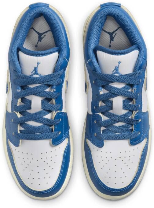 Jordan Air 1 Low SE kinderschoenen Wit