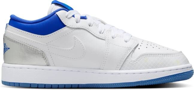 Jordan Air 1 Low Sneaker School kinderschoenen Wit