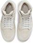 Jordan 1 Mid Dames Schoenen Beige Maat: 38.5 Polyester Foot Locker - Thumbnail 4
