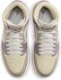 Jordan 1 Mid Dames Schoenen Beige Maat: 36.5 Polyester Foot Locker - Thumbnail 4