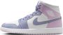 Jordan Air 1 Mid Damesschoenen Paars - Thumbnail 1