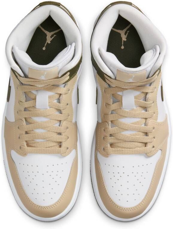 Jordan Air 1 Mid Damesschoenen Wit