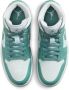 Jordan Aj1 Mid Sneakers Dames Bruin Leer - Thumbnail 4
