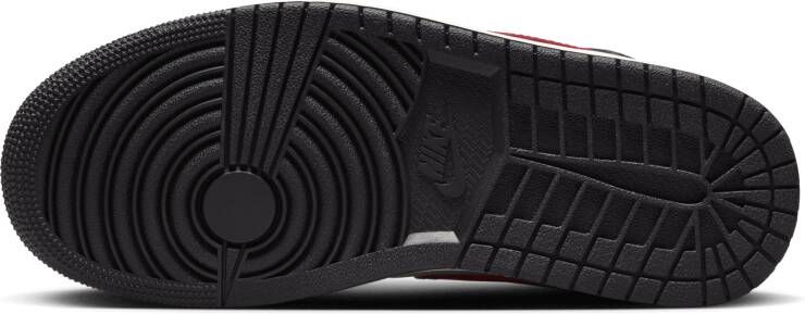 Jordan Wmns Air 1 Mid Basketball Schoenen black gym red college grey sail maat: 40 beschikbare maaten:36.5 37.5 38.5 39 40.5 41 42 - Foto 7