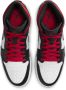 Jordan Air 1 Mid Basketball Schoenen white gym red black maat: 42.5 beschikbare maaten:42.5 44.5 45 - Thumbnail 4