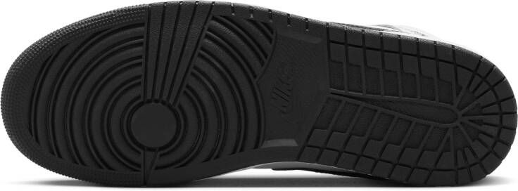 Jordan 1 Mid Heren Schoenen Wit Maat: 40.5 Leer Synthetisch Foot Locker - Foto 3
