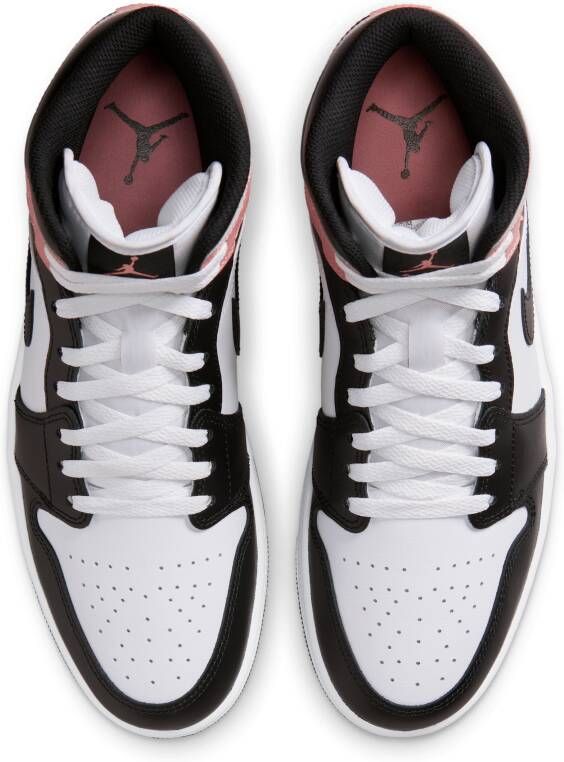 Jordan Air 1 Mid Herenschoenen Wit