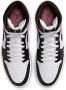Jordan Aj1 Mid Heren Schoenen Wit Maat: 47.5 Leer Synthetisch Foot Locker - Thumbnail 4