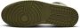 Jordan Aj1 Heren Schoenen Zwart Maat: 40.5 Leer Foot Locker - Thumbnail 3