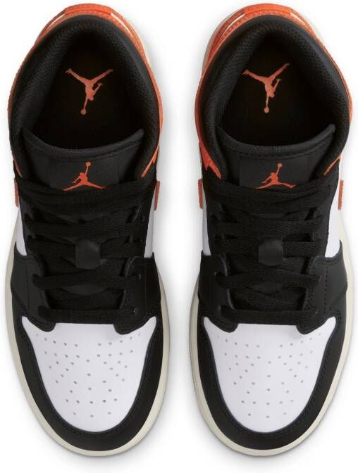 Jordan Air 1 Mid Kinderschoenen Oranje
