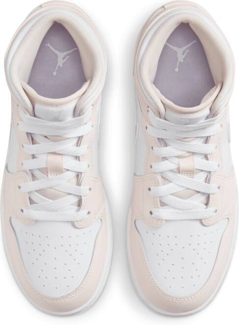 Jordan Air 1 Mid Kinderschoenen Roze