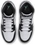 Jordan Aj1 Mid Bg Unisex Schoenen Wit Maat: 38.5 Leer Foot Locker - Thumbnail 5