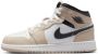 Jordan Aj1 Mid Unisex Schoenen Wit Maat: 37.5 Leer Foot Locker - Thumbnail 1