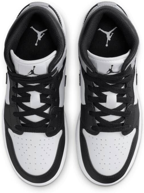 Jordan Air 1 Mid Kinderschoenen Wit