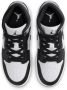 Jordan Aj1 Mid Kindersneakers Wit Leer - Thumbnail 4