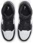 Jordan Aj1 Mid Unisex Schoenen Zwart Maat: 36.5 Leer Foot Locker - Thumbnail 4