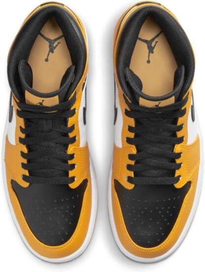 Jordan Air 1 Mid Schoenen Geel