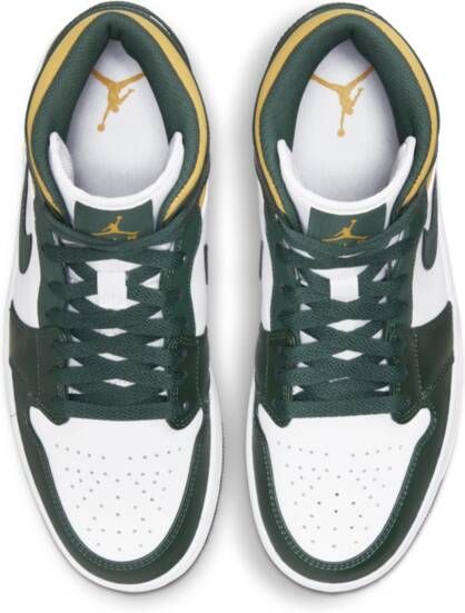 Jordan Air 1 Mid Schoenen Groen