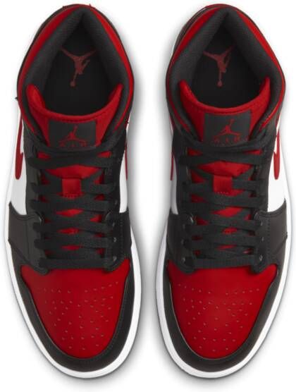 Jordan Air 1 Mid Schoenen Zwart