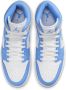 Jordan Air 1 Mid Se White University Blue Wolf Grey Schoenmaat 48 1 2 Sneakers DX9276 100 - Thumbnail 3
