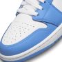 Jordan Air 1 Mid Se White University Blue Wolf Grey Schoenmaat 48 1 2 Sneakers DX9276 100 - Thumbnail 4