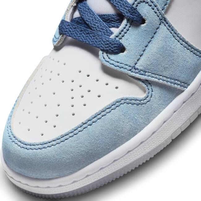 Jordan Air 1 Mid SE Kinderschoenen Blauw