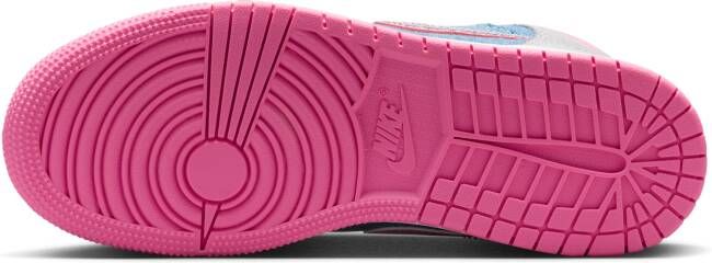 Jordan Air 1 Mid SE kinderschoenen Blauw