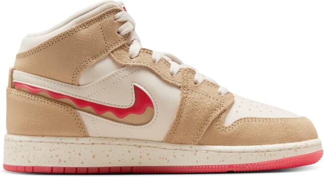 Jordan Air 1 Mid SE Kinderschoenen Bruin