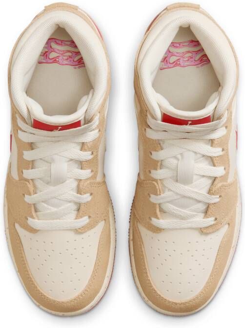 Jordan Air 1 Mid SE Kinderschoenen Bruin