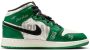 Jordan Air 1 Mid SE Kinderschoenen Groen - Thumbnail 3