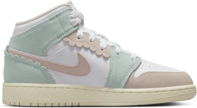 Jordan Air 1 Mid SE Kinderschoenen Wit