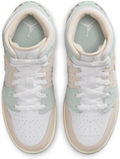 Jordan Air 1 Mid SE Kinderschoenen Wit