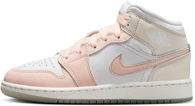 Jordan Air 1 Mid SE Kinderschoenen Wit