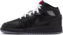 Jordan Air 1 Mid SE Kinderschoenen Zwart - Thumbnail 2